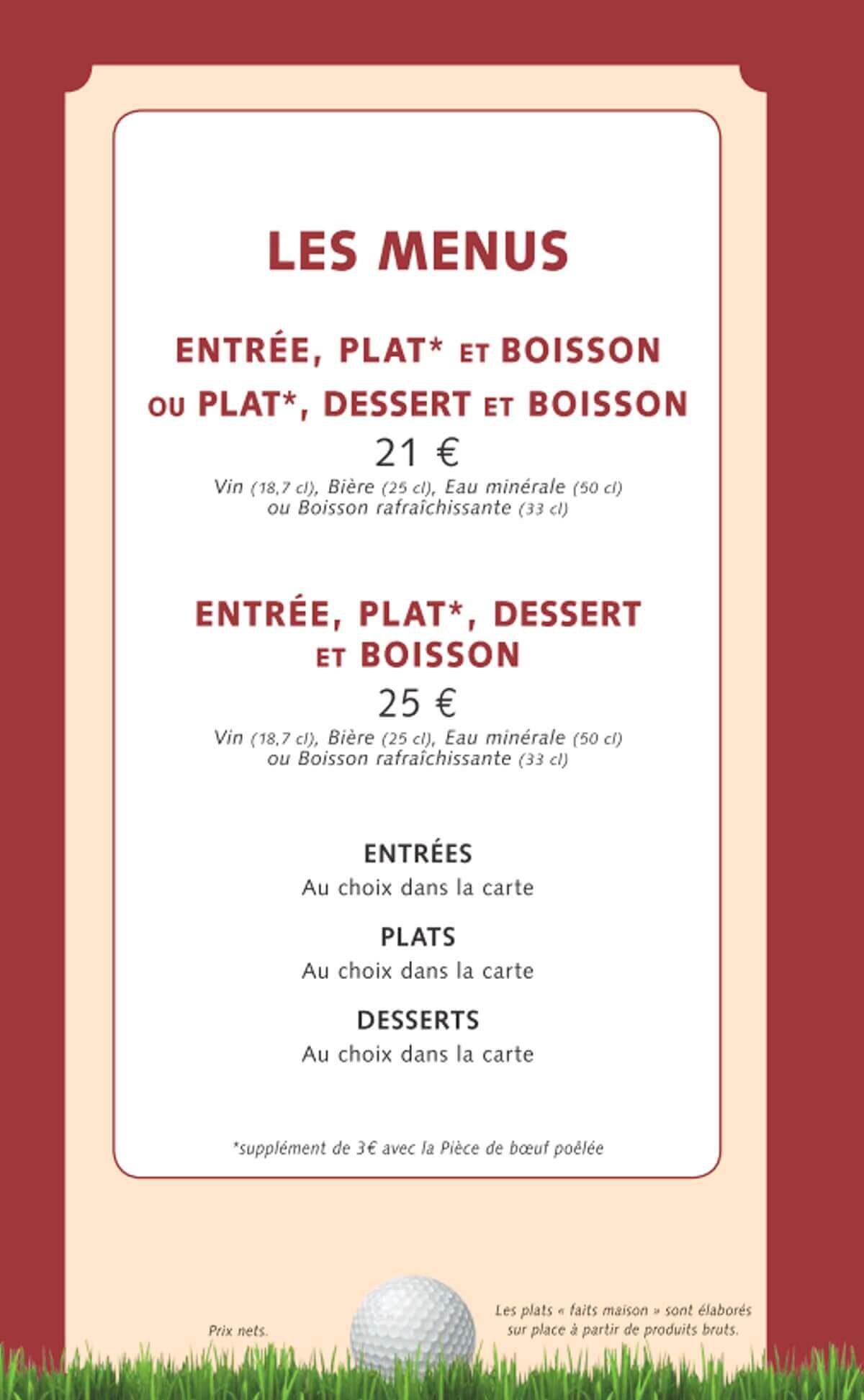 Menu menu in the Clubhouse Grill Menu with the menu in the Clubhouse Grill Restaurant