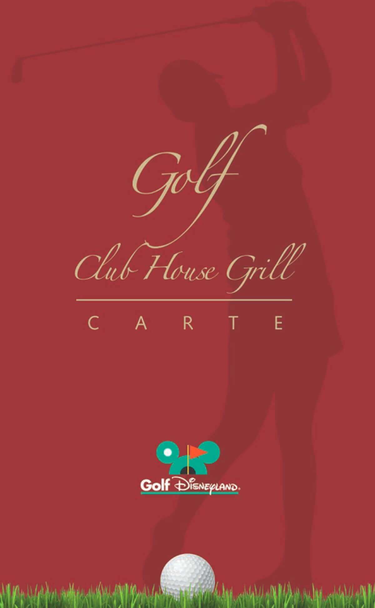 Clubhouse Grill Menu Menu for the Clubhouse Grill restaurant