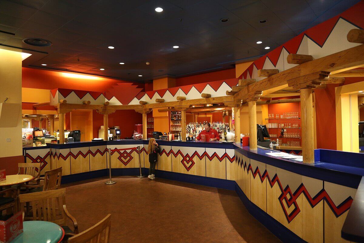 Rio Grande Bar View into the Rio Grande Bar in the Hotel Santa Fe, Mexican style
