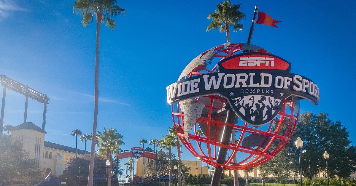 ESPN Wide World of Sports Der Globus als Logo der ESPN Wide World of Sports