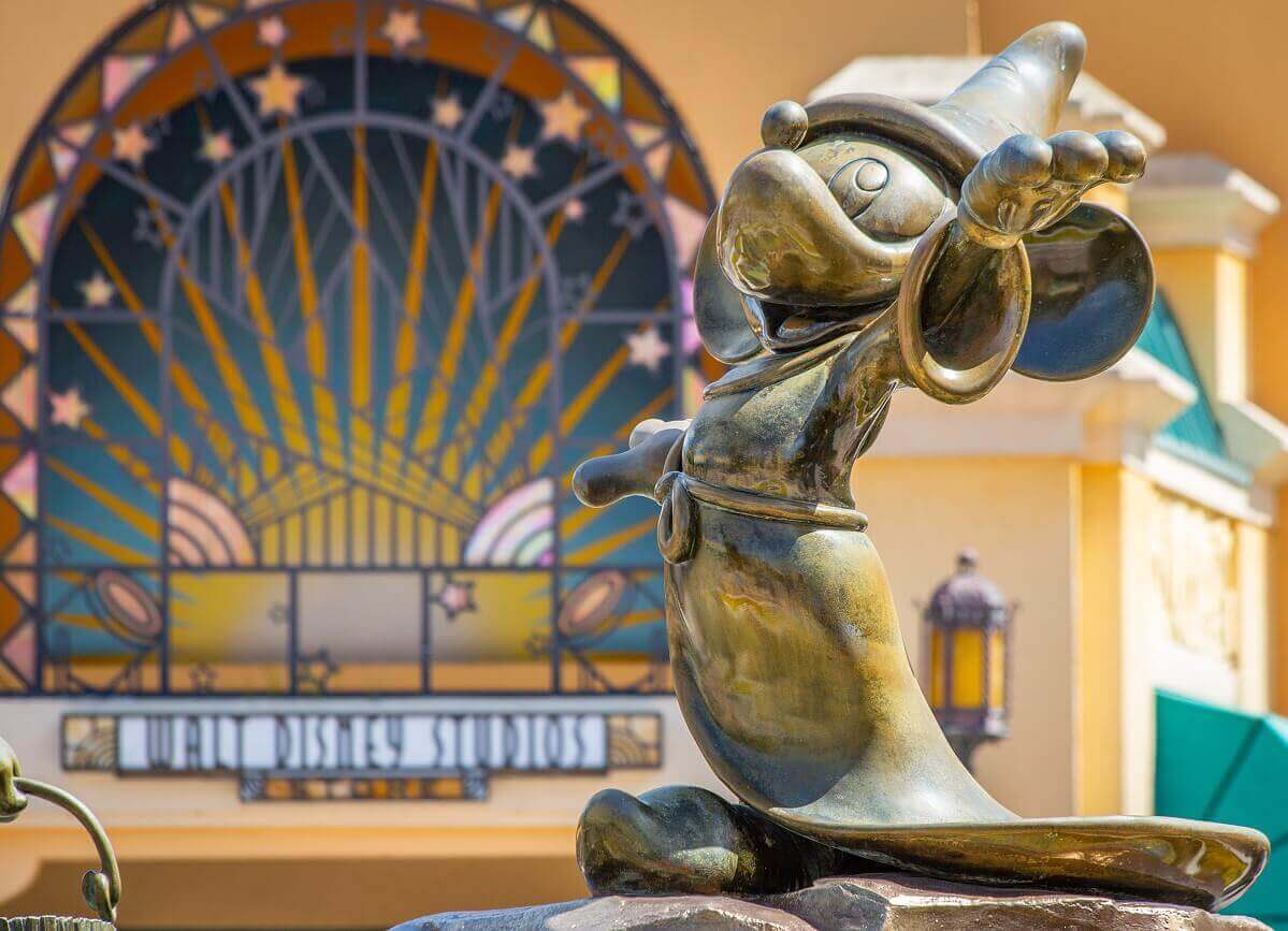 Mickey Mouse Mickey as Sorcerer's Apprentice in detail