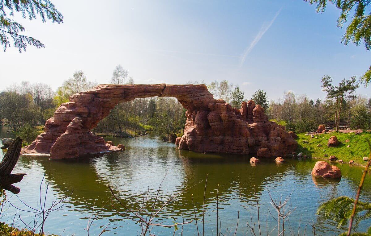 The Rivers of the Far East View of a stone arch in the middle of the Rivers of the Far East
