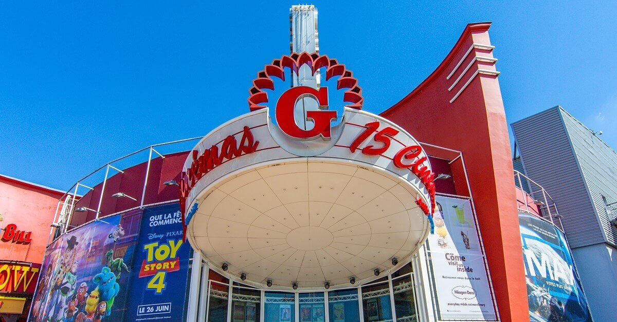 Gaumont Cinema Entrance to the Gaumont Cinema in Disney Village