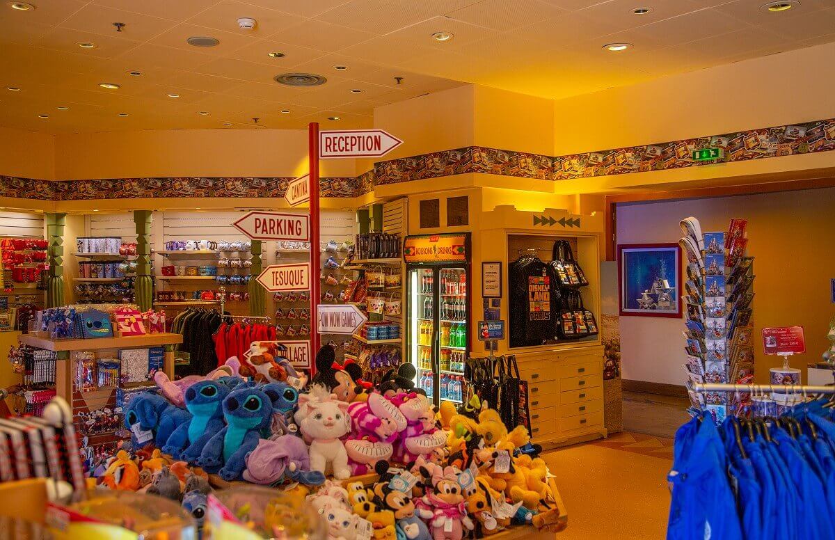 Santa Fe Trading Post The shop of the hotel, in the foreground you can see many stuffed animals