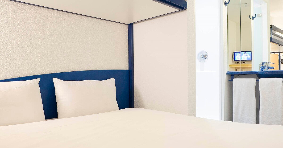 Ibis Budget Val d'Europe Regular room at the Ibis Budget near Disneyland Paris