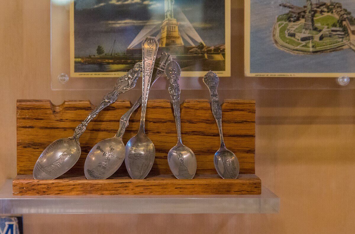 Silverware Silverware brought to the USA by emigrants