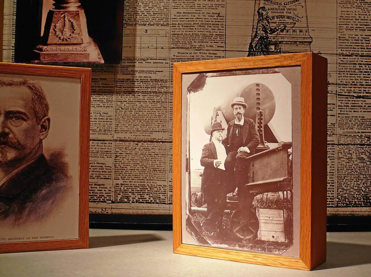 Historical photographs and newspaper clippings Historical photographs and newspaper clippings