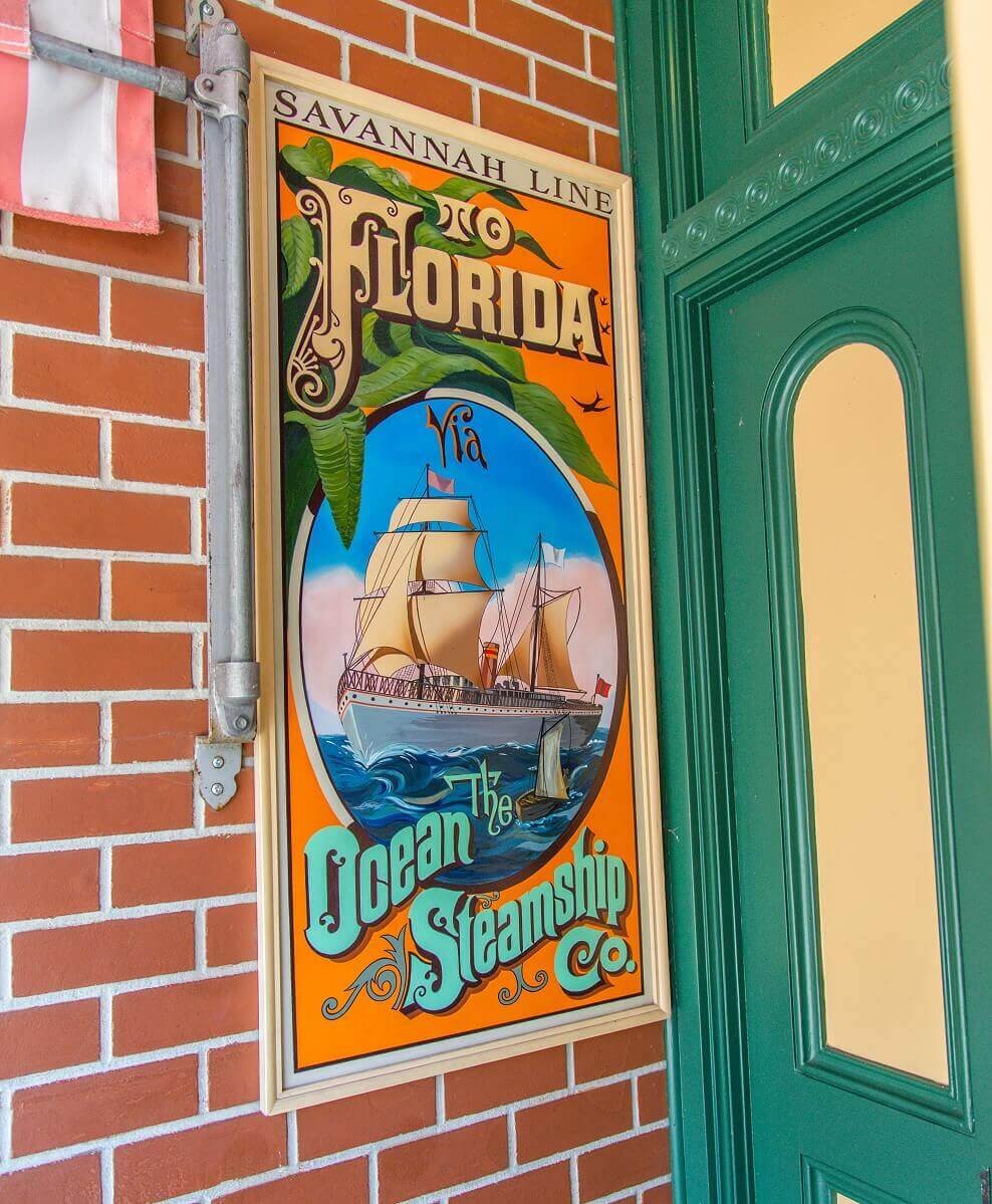 Advertising for The Savannah Line Advertising for The Savannah Line to Florida