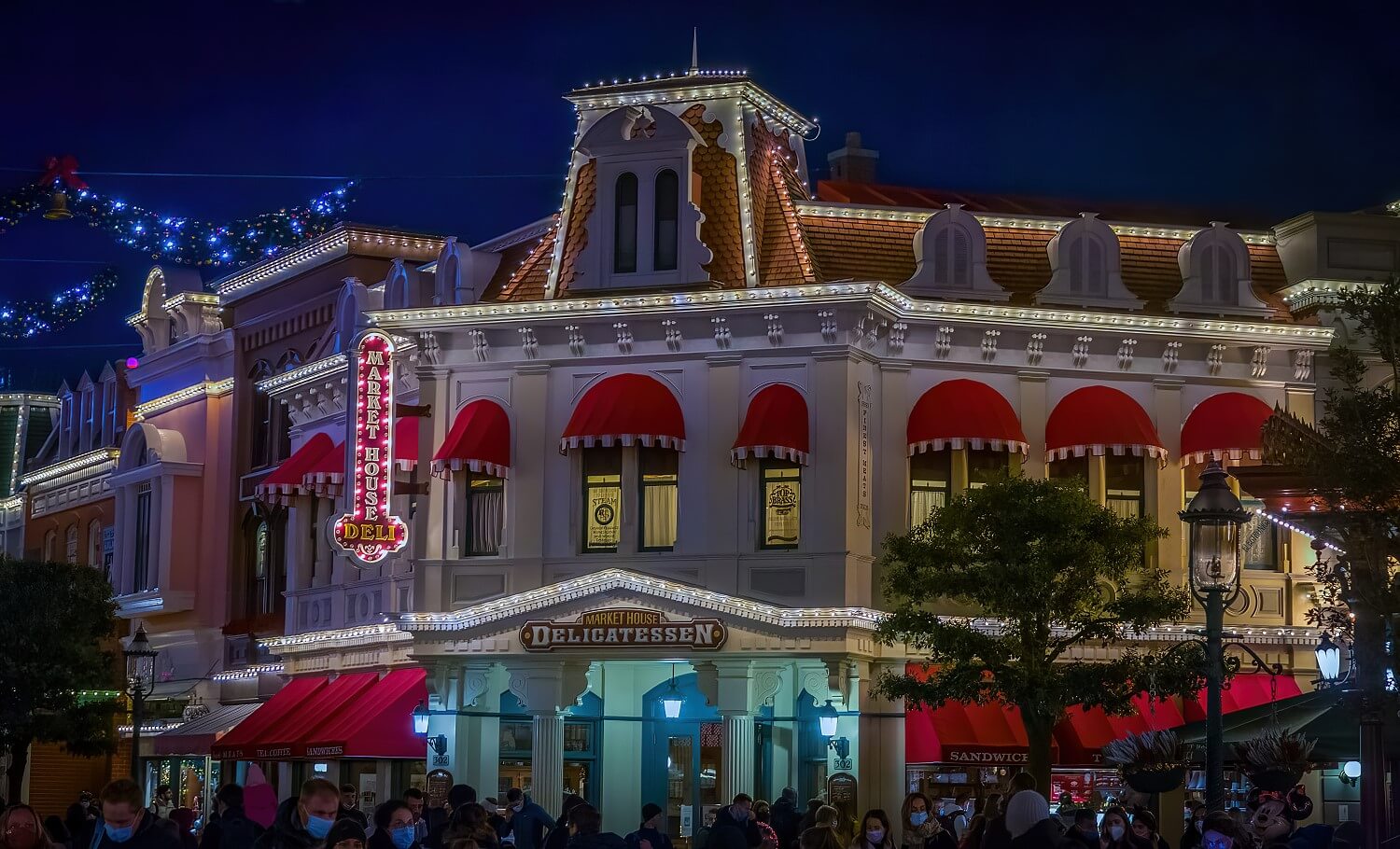 Market House Deli by night Market House Deli by night