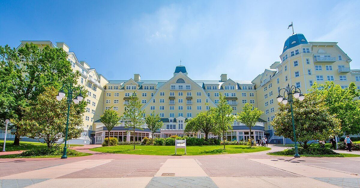 Newport Bay Club Newport Bay Club at Disneyland Paris seen from the seaside