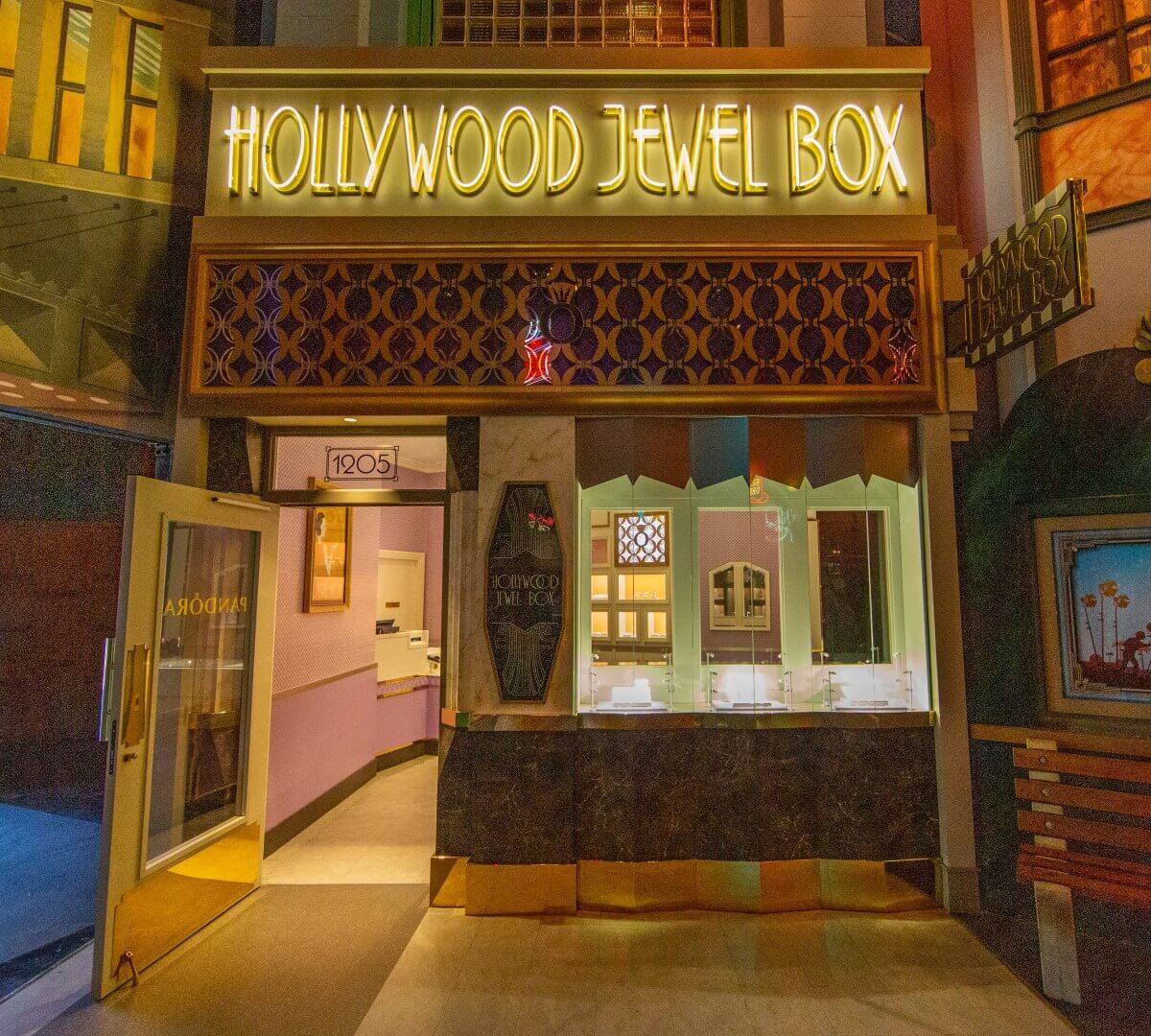 Hollywood Jewel Box Entrance of the Hollywood Jewel Box Shop, which sells Pandora jewellery