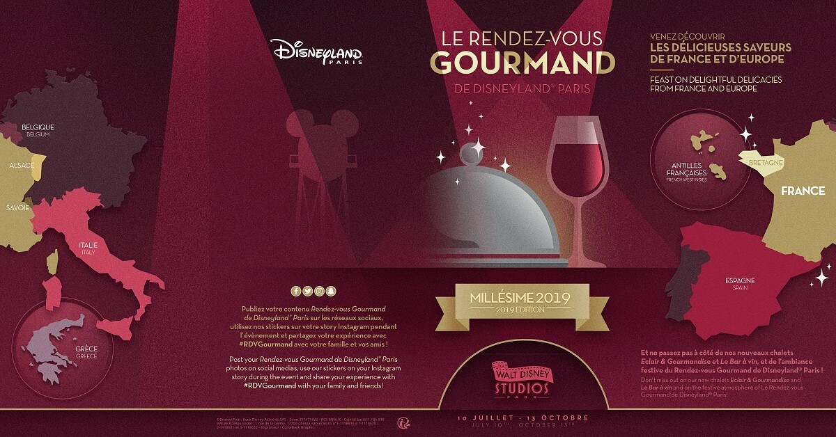 Rendez-vous Gourmand Program of the Gourmet Festival Rendez-vous Gourmand 2019