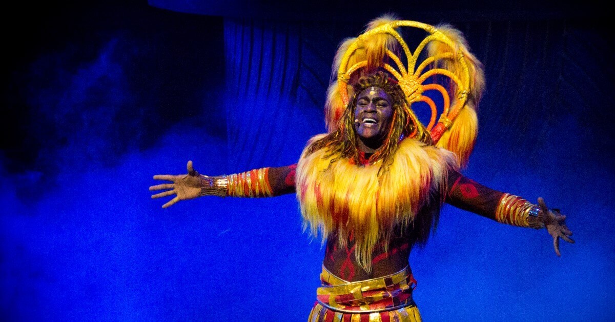 Rhythms of the Pride Lands Simba at Rhythms of the Pride Lands