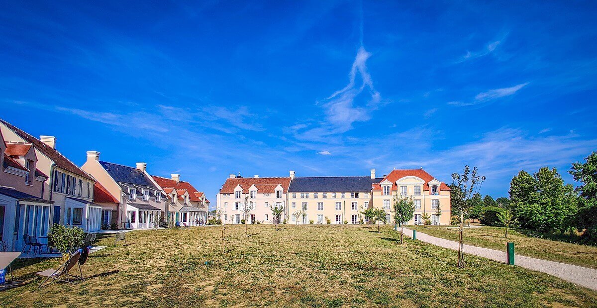 Holiday apartments View of the apartments and holiday homes of the Staycity Hotel at Disneyland Paris
