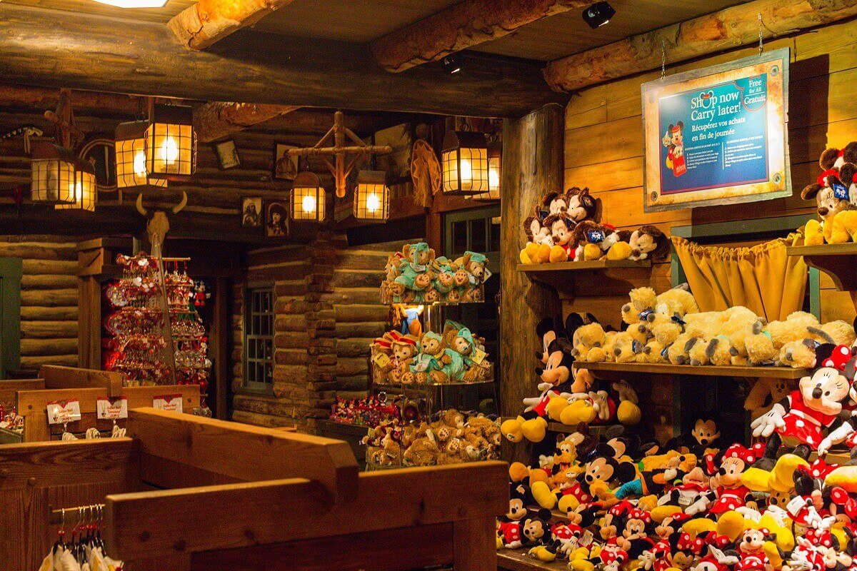 Soft toys in the shop Many stuffed animals in the shop Thunder Mesa Mercantile