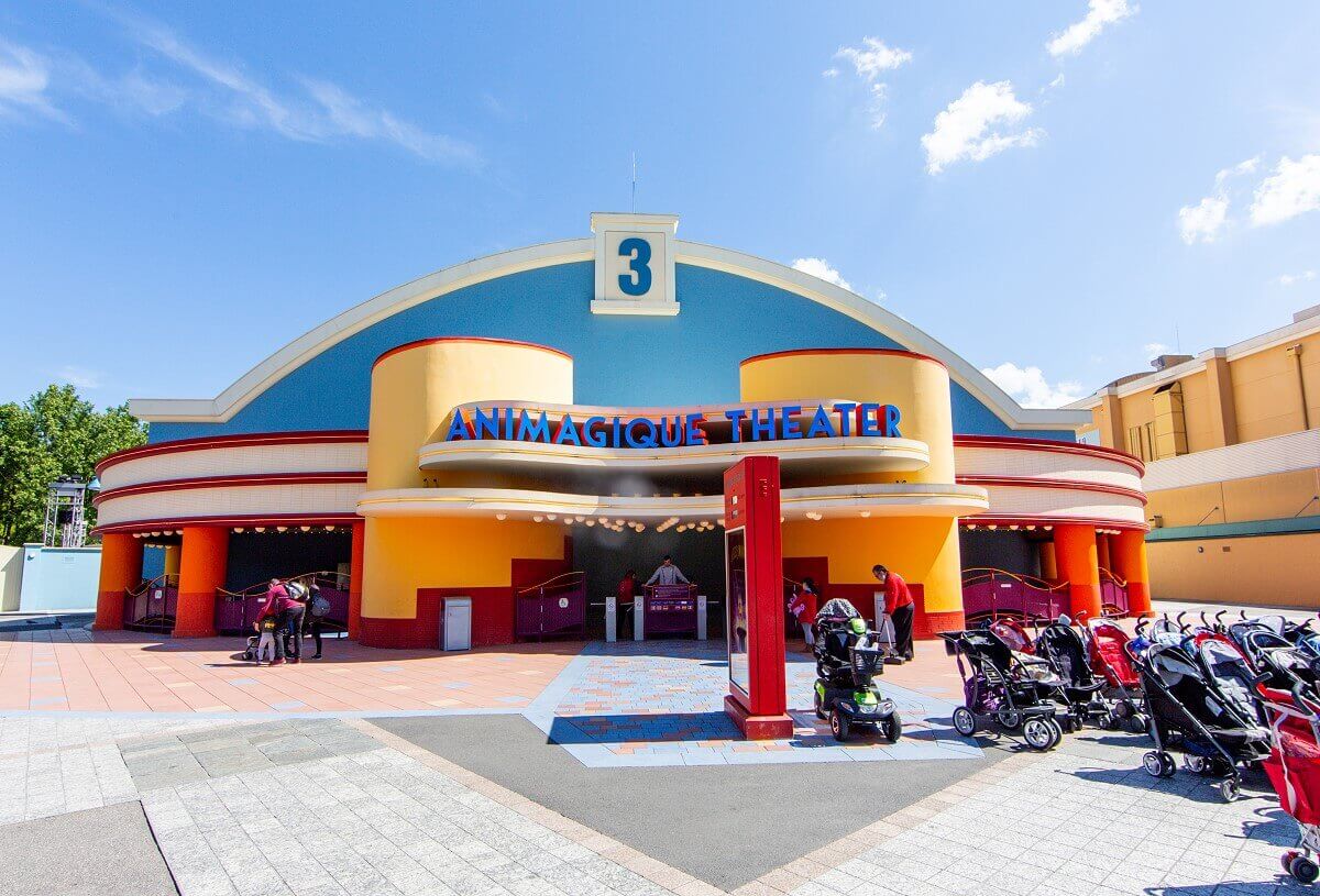 Animagique Theatre Front view of the Animagique Theater at Walt Disney Studios Park