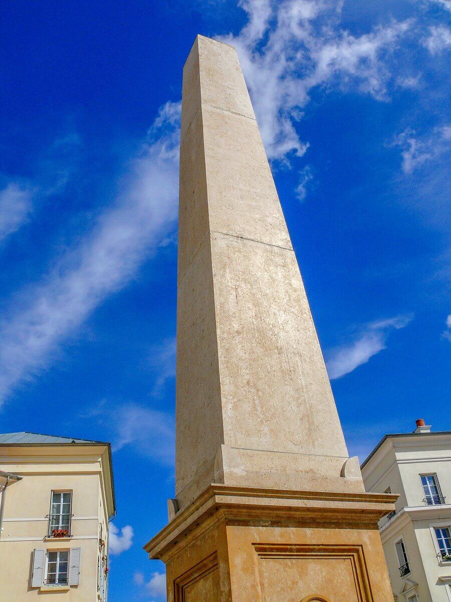 View to the top of the obelisk View to the top of the obelisk