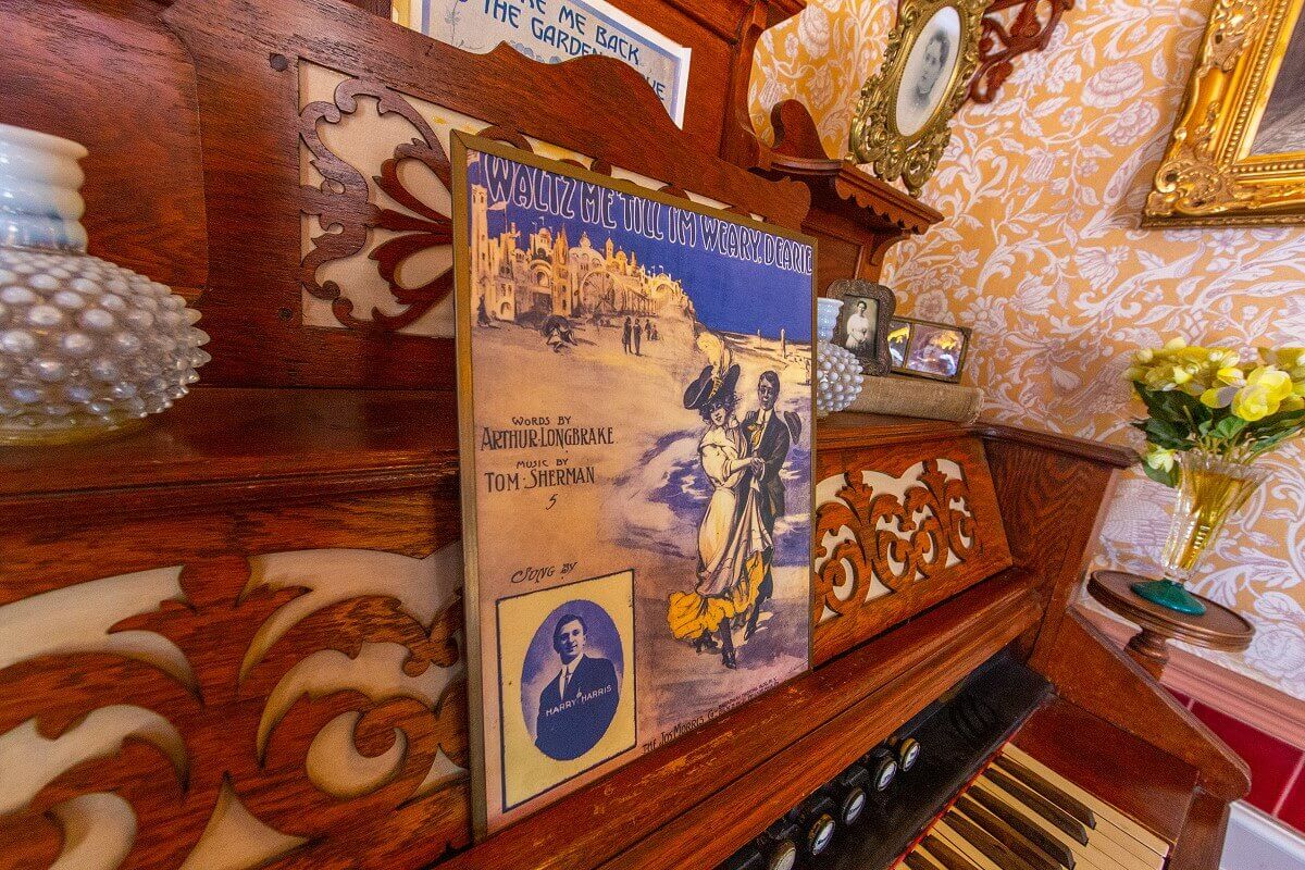 Music book Sheet music book for Waltz me till I'm weary, Dearie