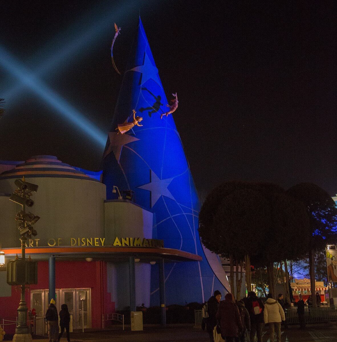 Art of Animation building with magic hat The former Art of Animation building with the iconic magic hat