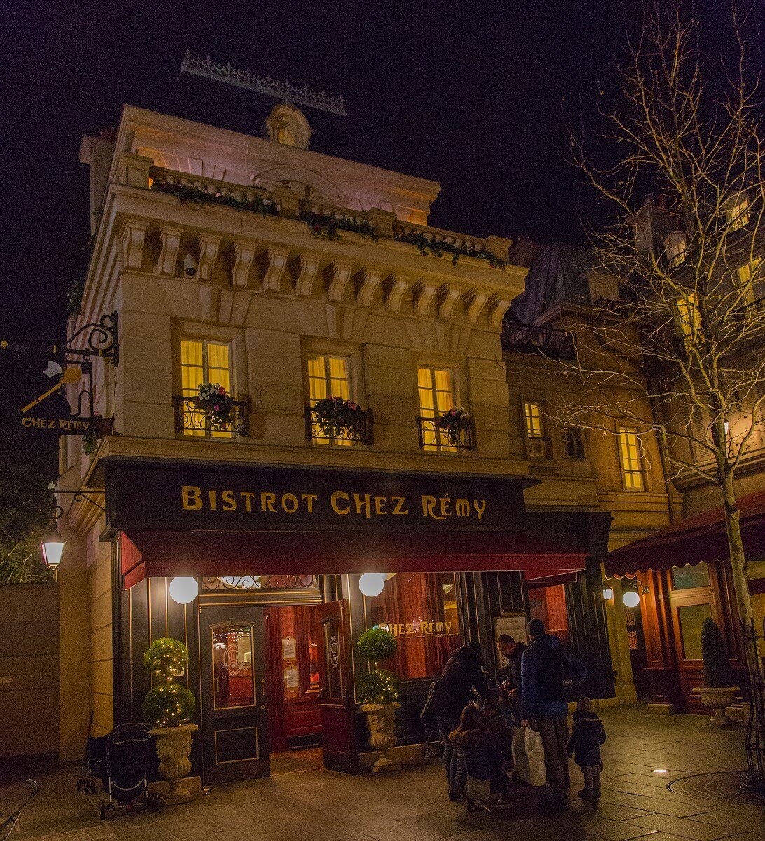 Entrance of the Bistrot Chez Remy Entrance of the Bistrot Chez Remy