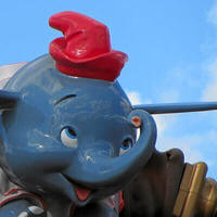 children's carousel Dumbo the Flying Elephant