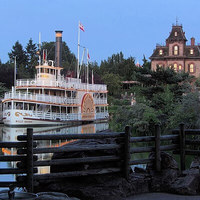 Frontierland at Disneyland Paris