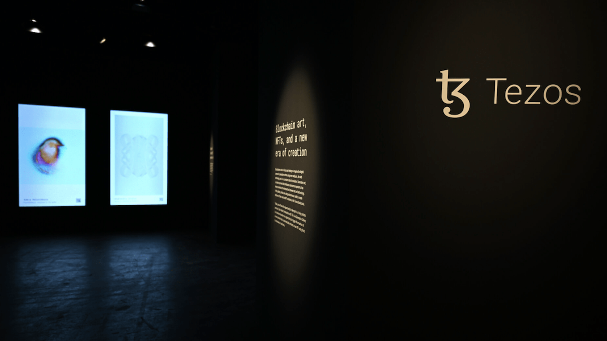 Exhibition at Art Basel Miami Beach 2022, Powered by Tezos