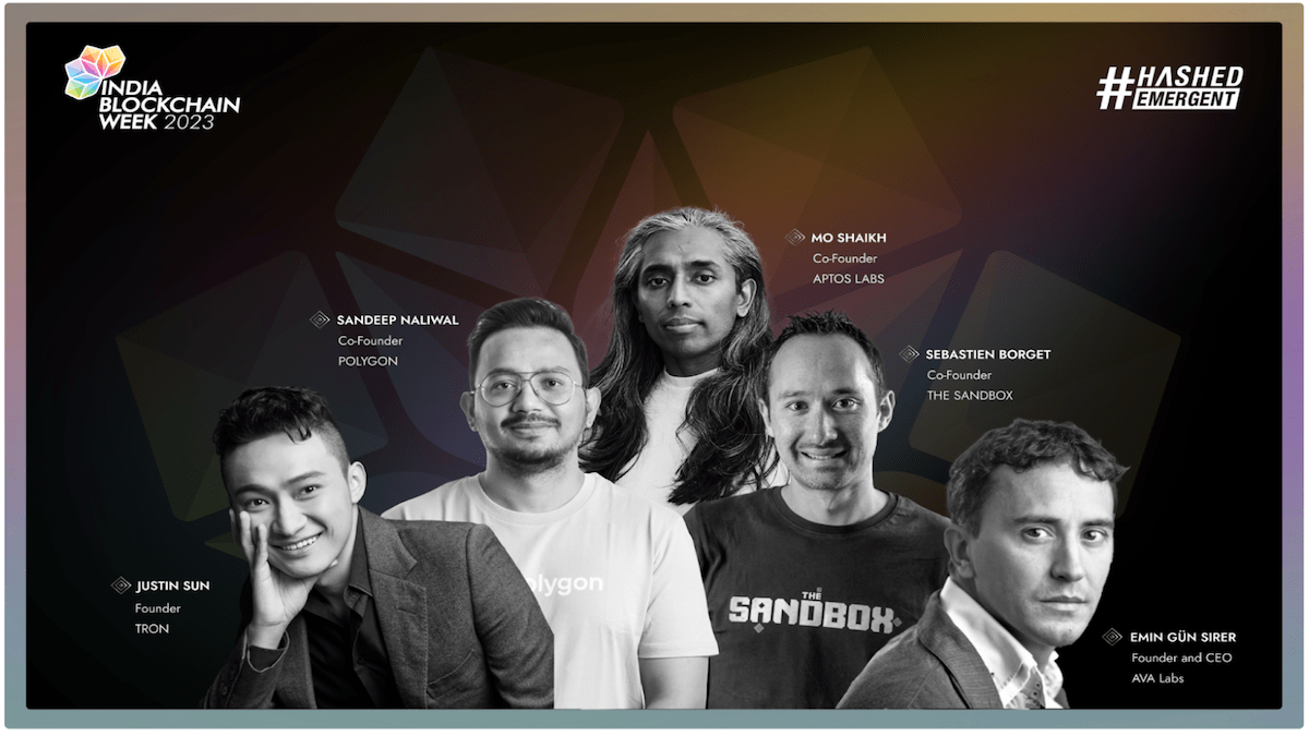 India Blockchain Week (IBW) Reveals Exciting Line-up of Speakers: Sandeep Nailwal, Mo Shaikh, Dr. Emin, Justin Sun and More